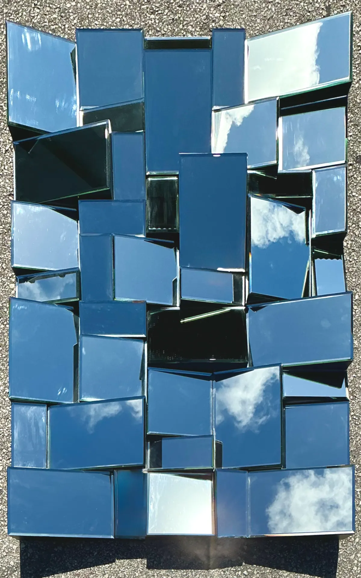 Vintage “Slopes” Mirror After Neil Smalls — additional photo 5
