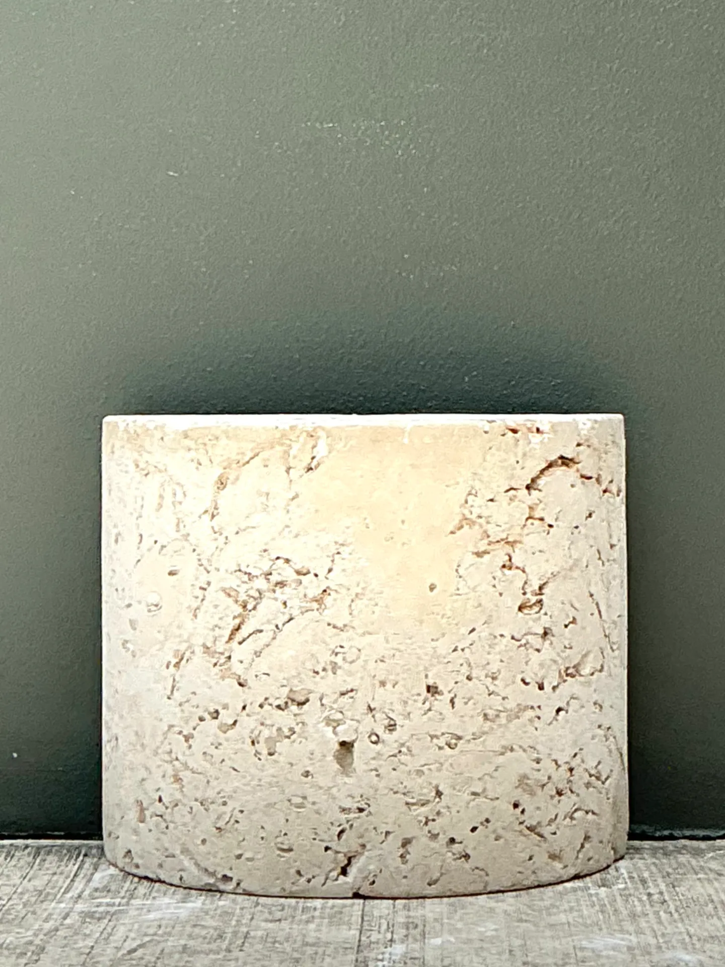 Vintage Coquina Stone Accent Table — additional photo 2