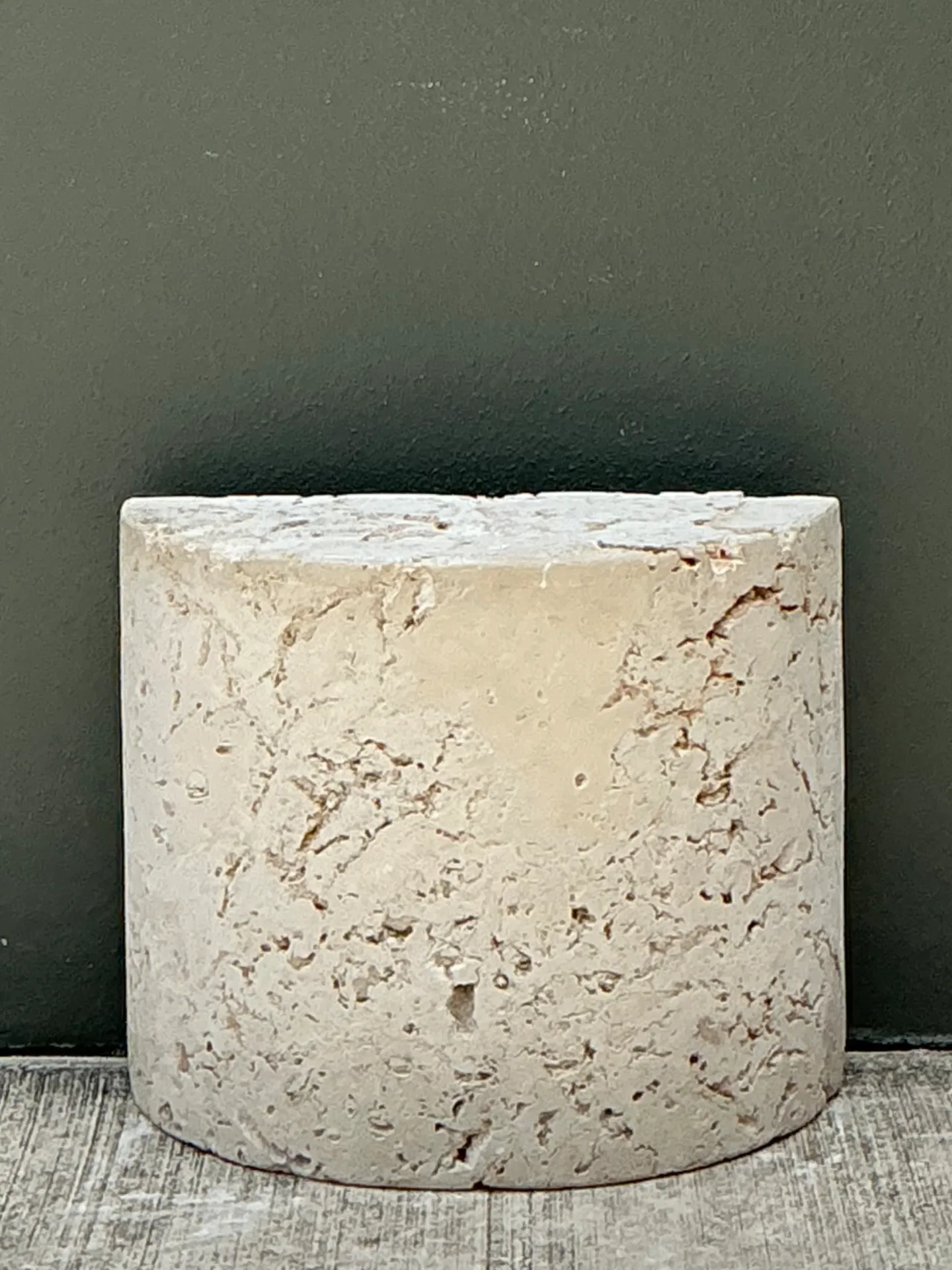 Vintage Coquina Stone Accent Table — additional photo 8