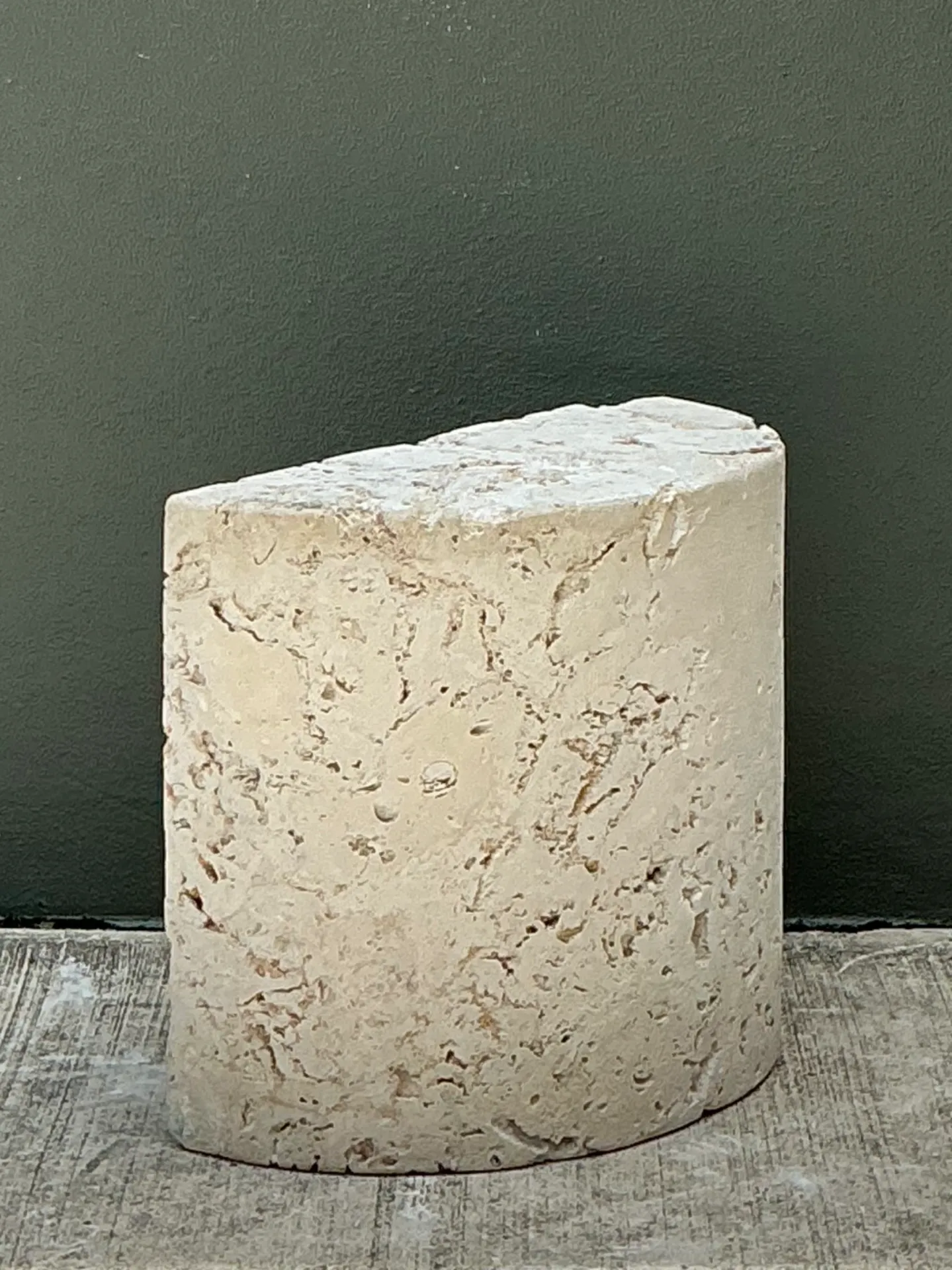 Vintage Coquina Stone Accent Table — additional photo 6