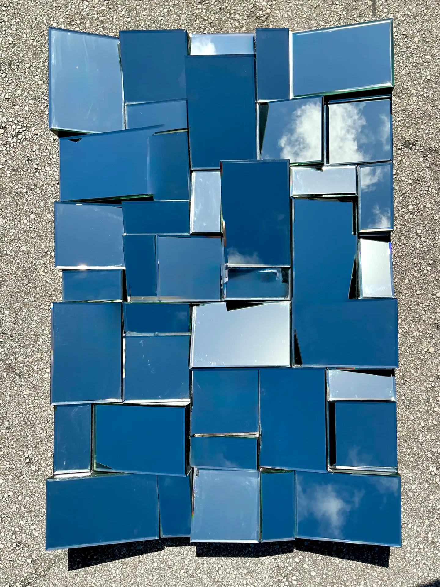 Vintage “Slopes” Mirror After Neil Smalls — additional photo 8