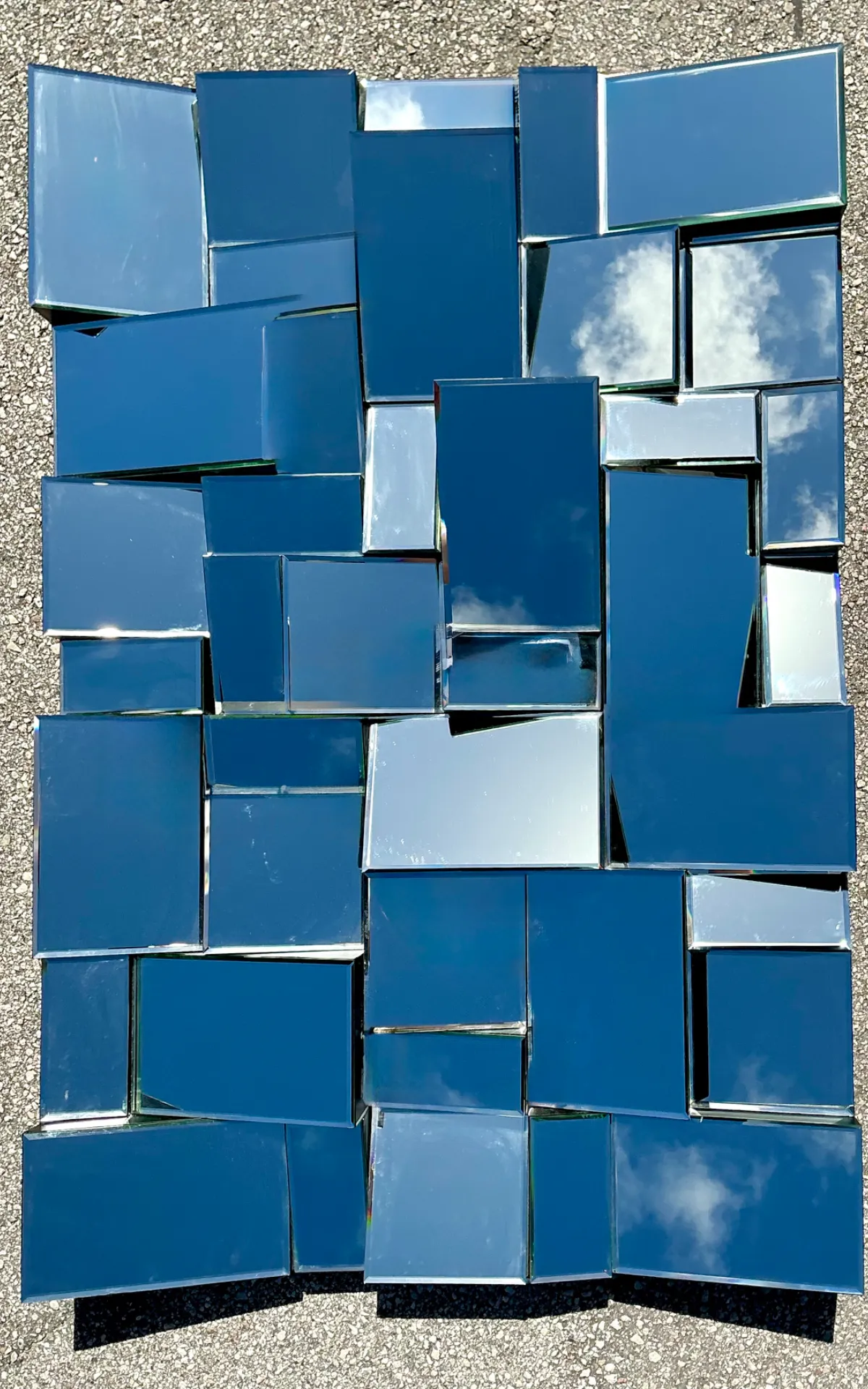 Vintage “Slopes” Mirror After Neil Smalls — additional photo 8