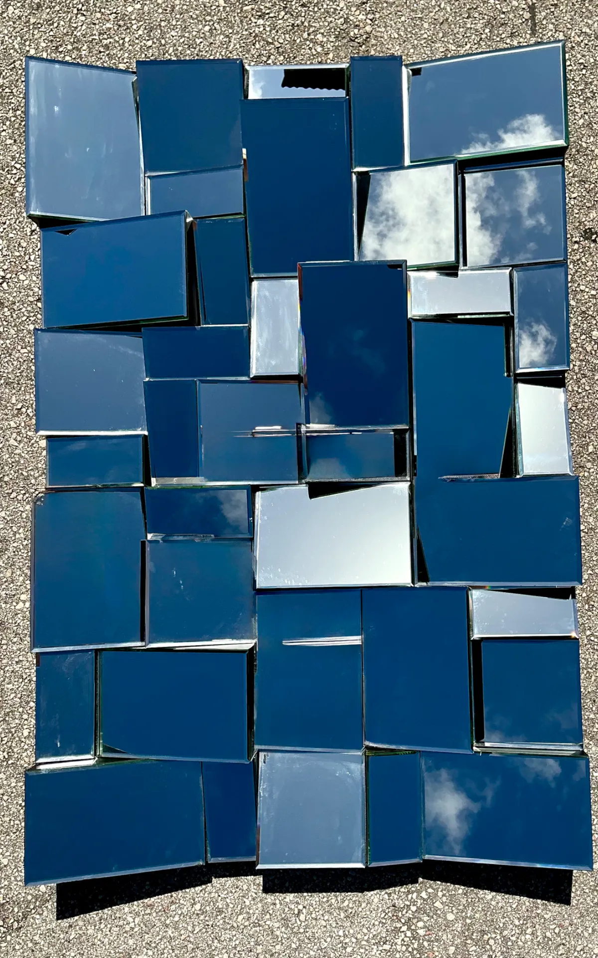 Vintage “Slopes” Mirror After Neil Smalls — additional photo 1