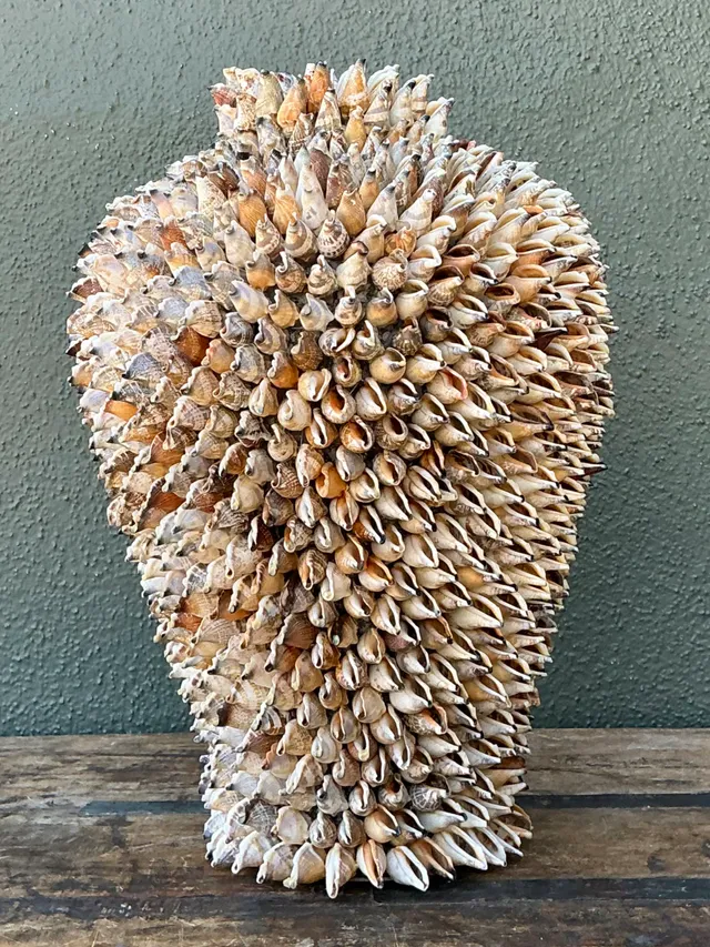 Vintage Shell Covered Sculpture — additional photo 2