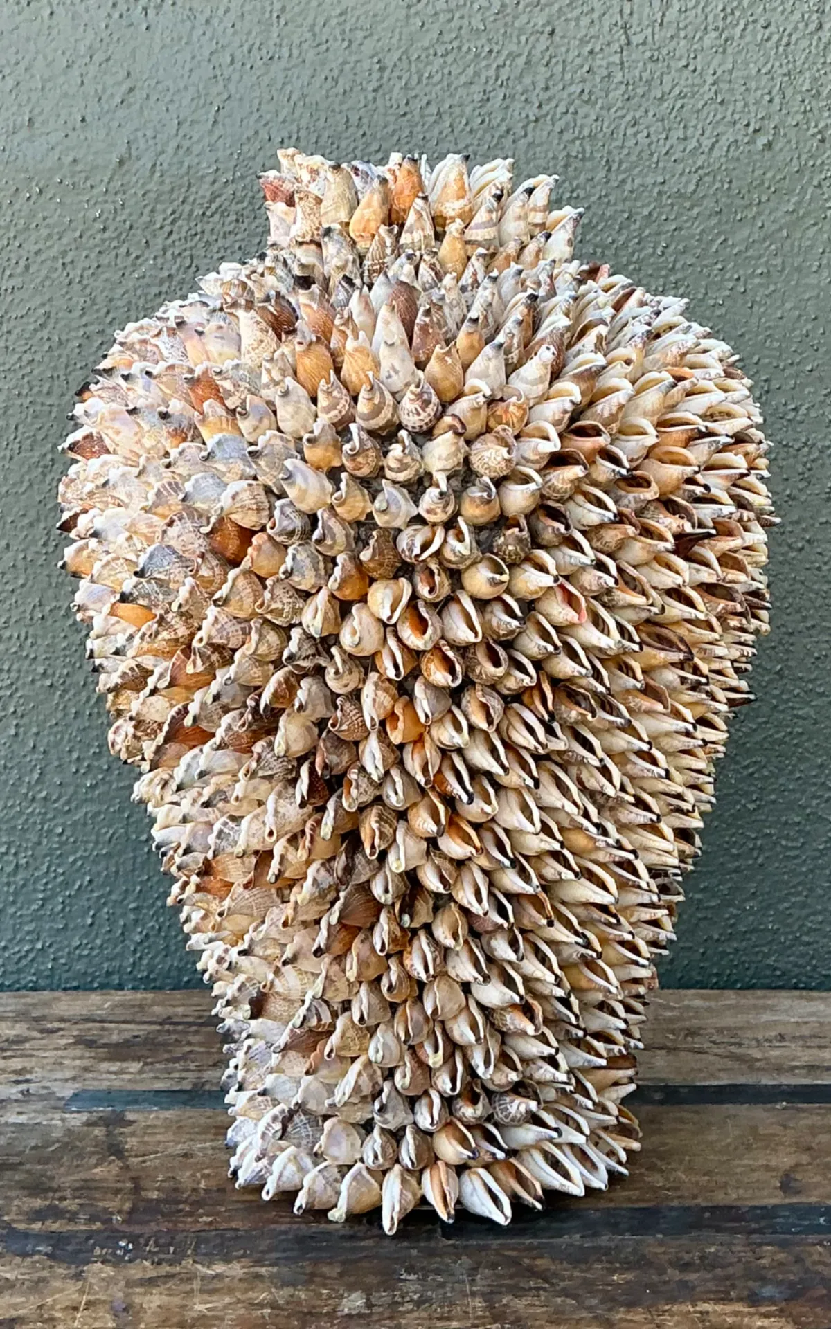 Vintage Shell Covered Sculpture — additional photo 7