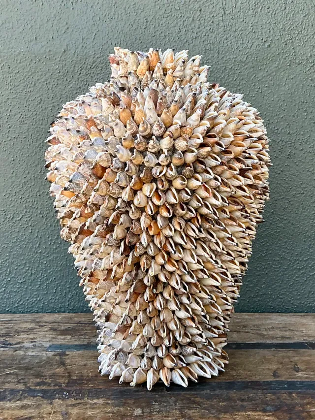 Vintage Shell Covered Sculpture — additional photo 7