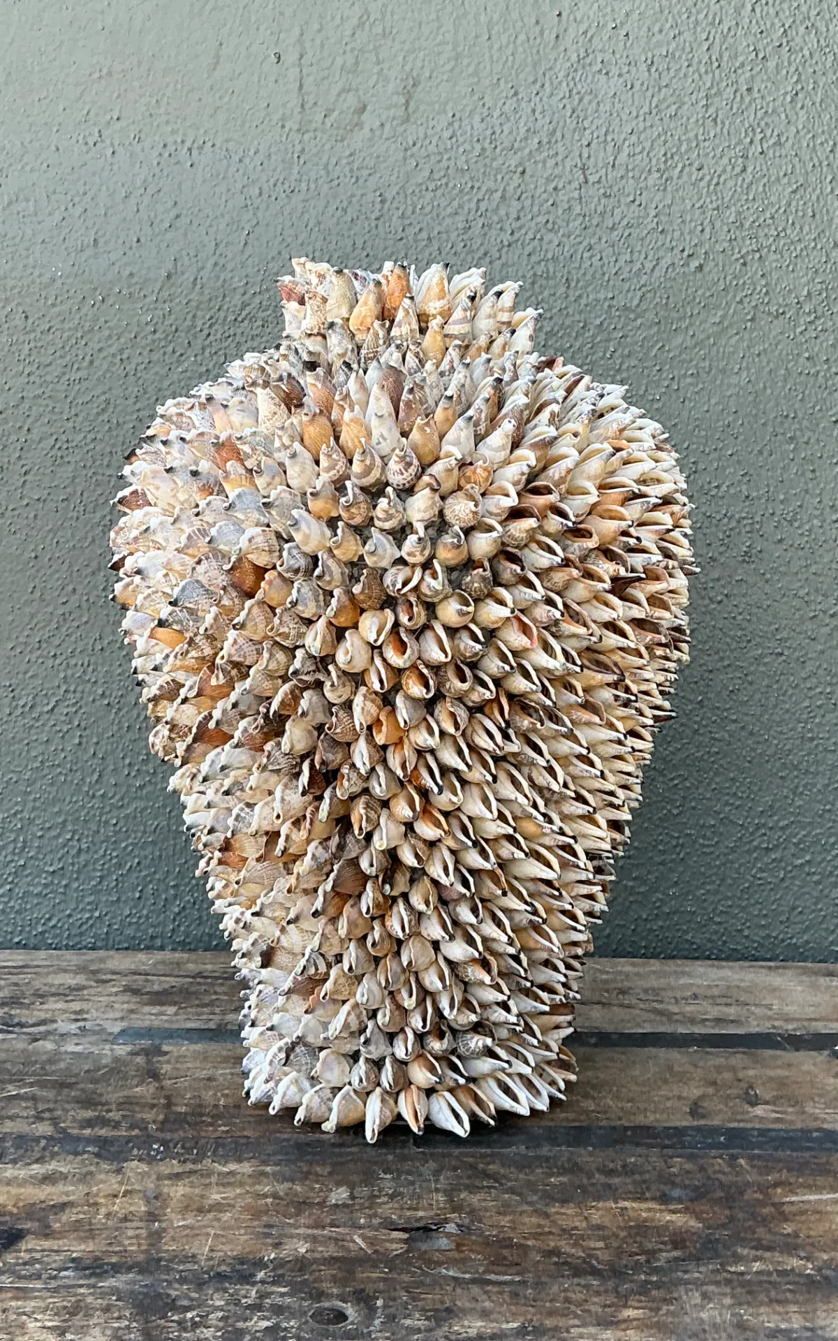 Vintage Shell Covered Sculpture — additional photo 8