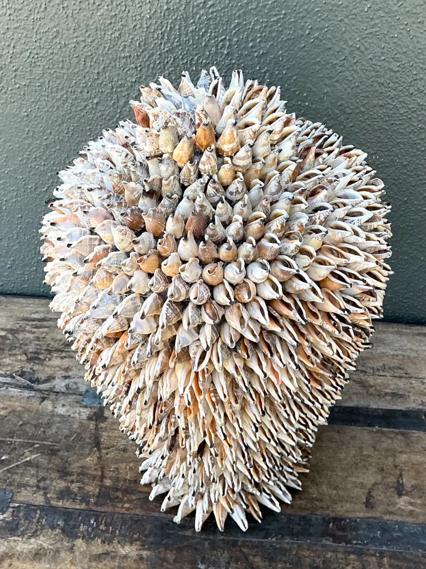 Vintage Shell Covered Sculpture — additional photo 1