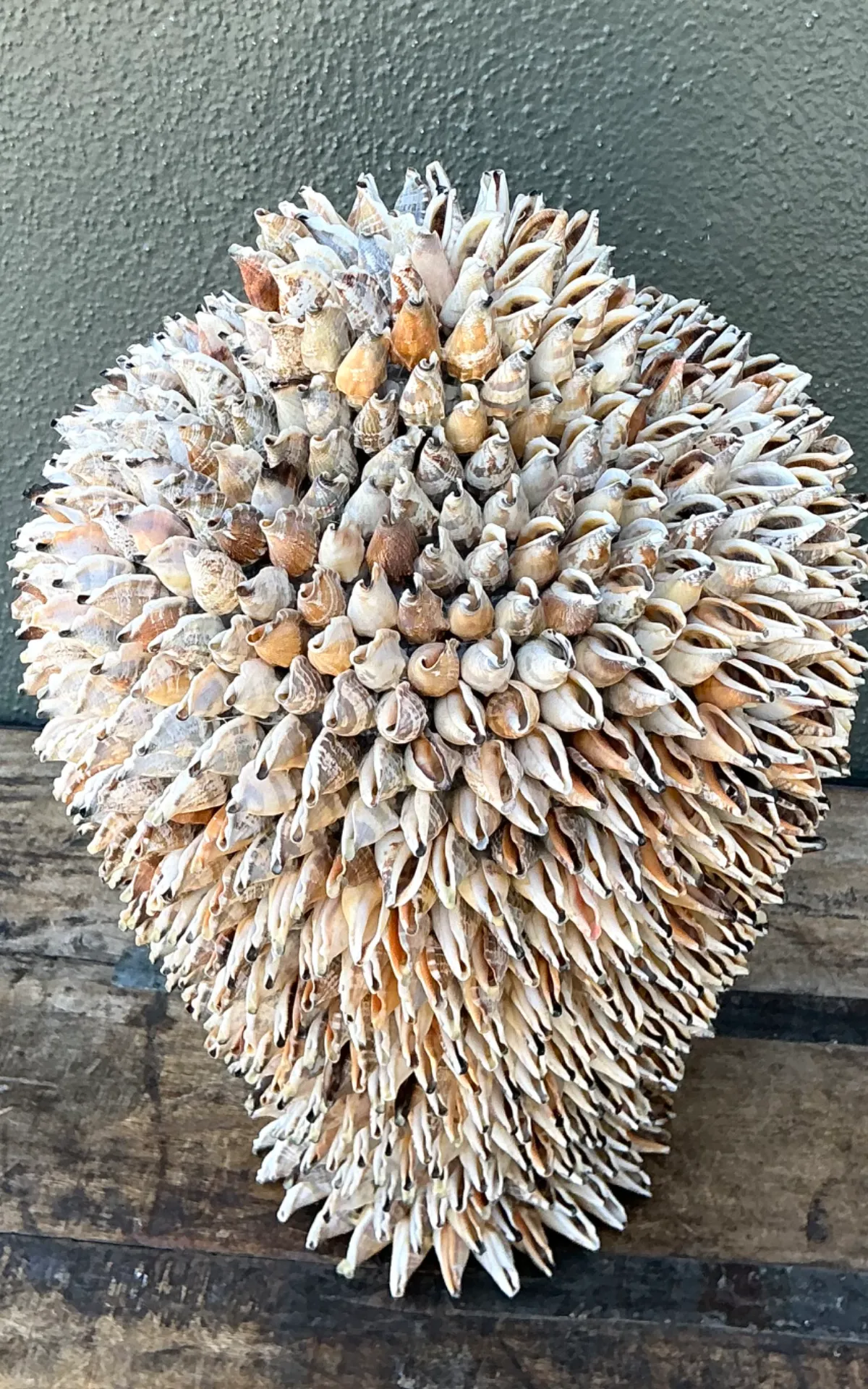 Vintage Shell Covered Sculpture — additional photo 1