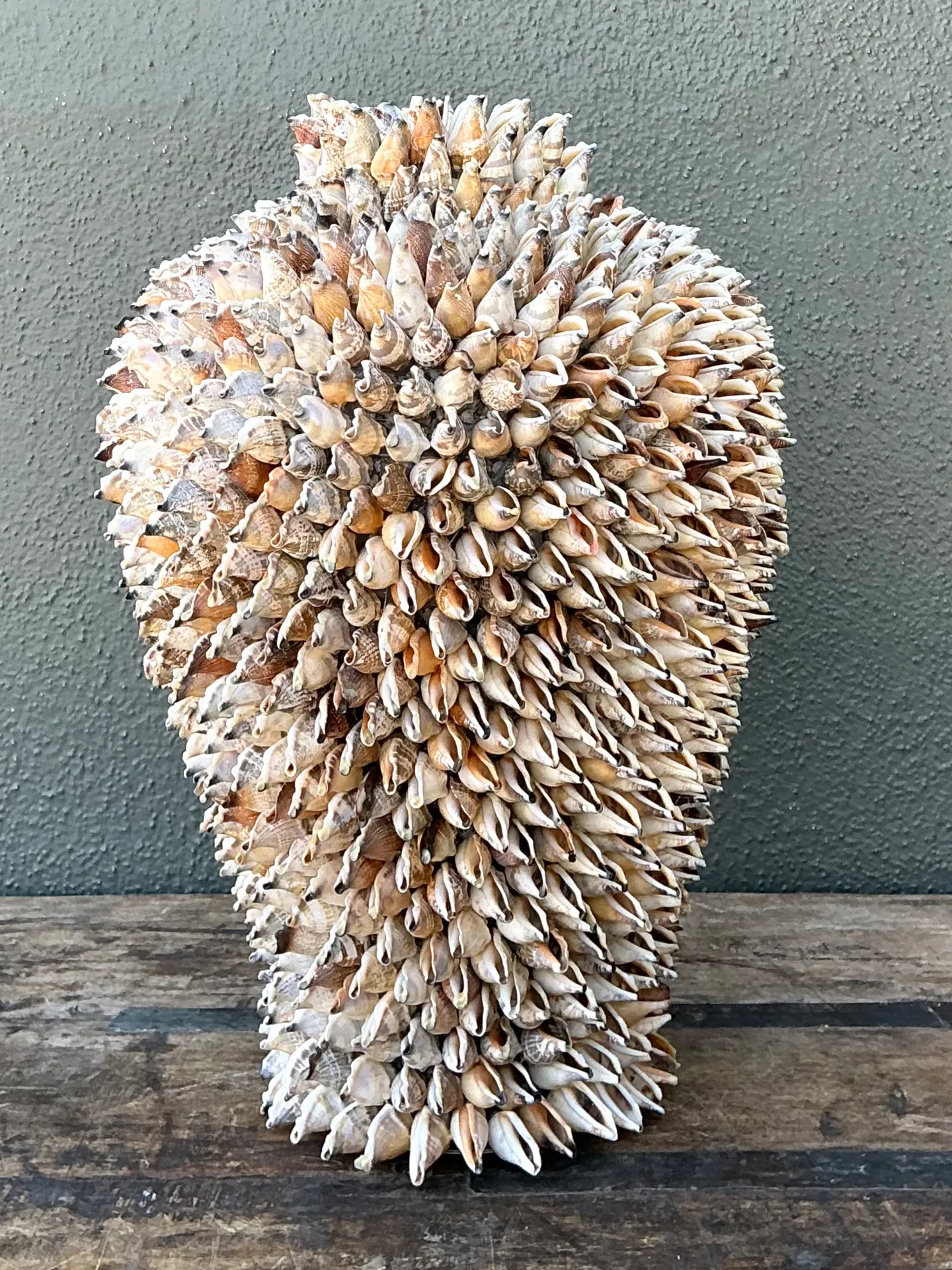 Vintage Shell Covered Sculpture — additional photo 3