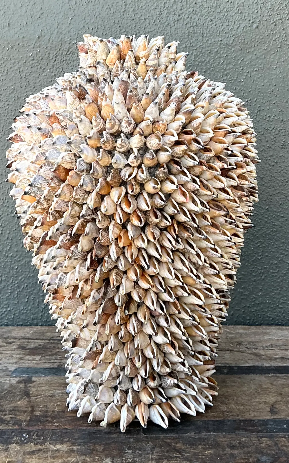 Vintage Shell Covered Sculpture — additional photo 3