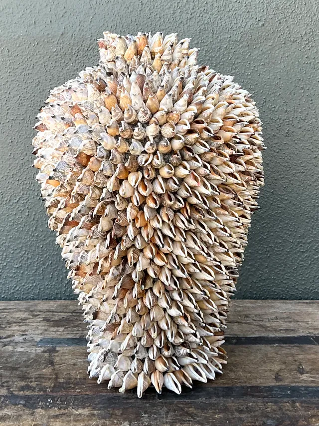 Vintage Shell Covered Sculpture — additional photo 3