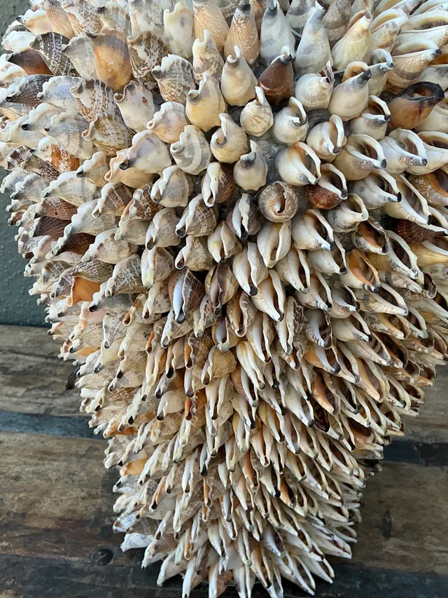 Vintage Shell Covered Sculpture — additional photo 4