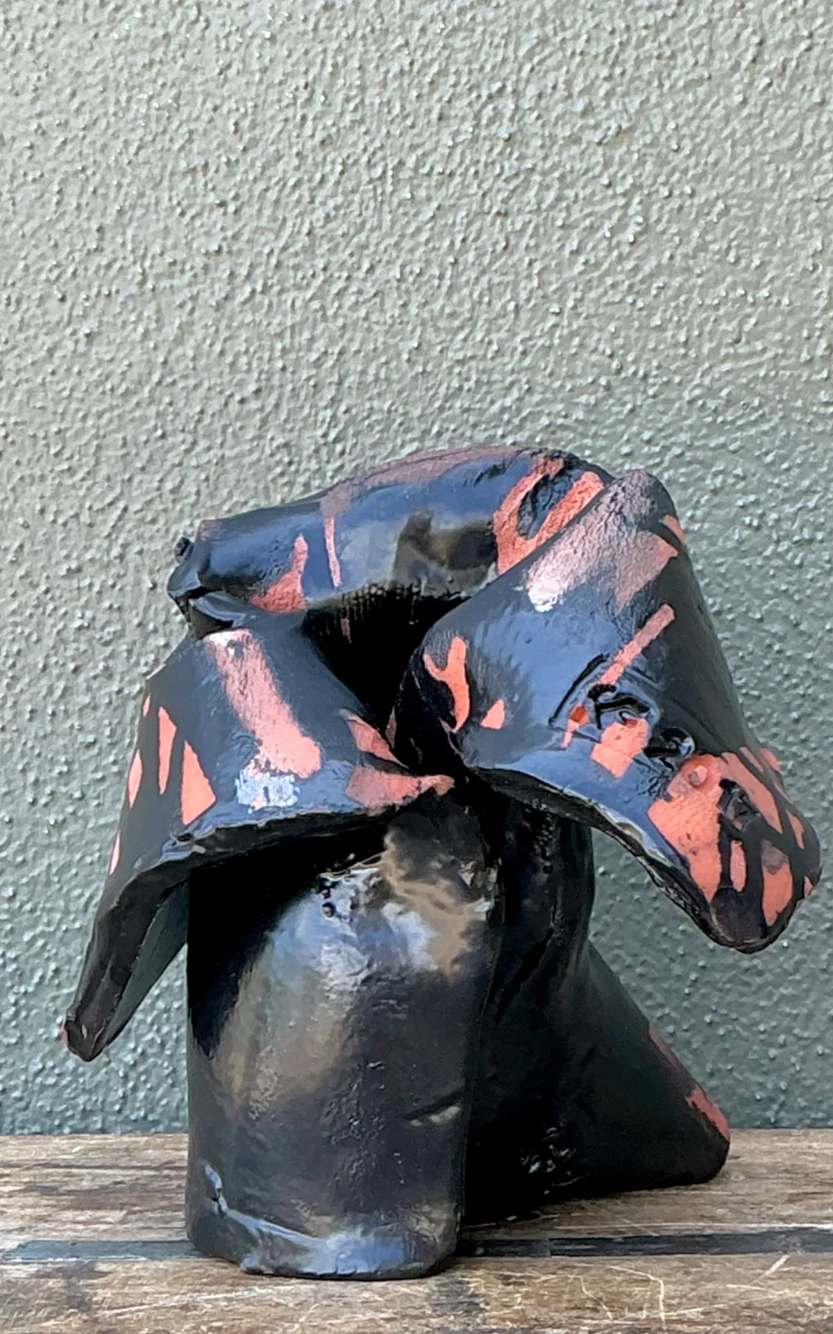 Vintage Ceramic Abstract Sculpture — additional photo 2