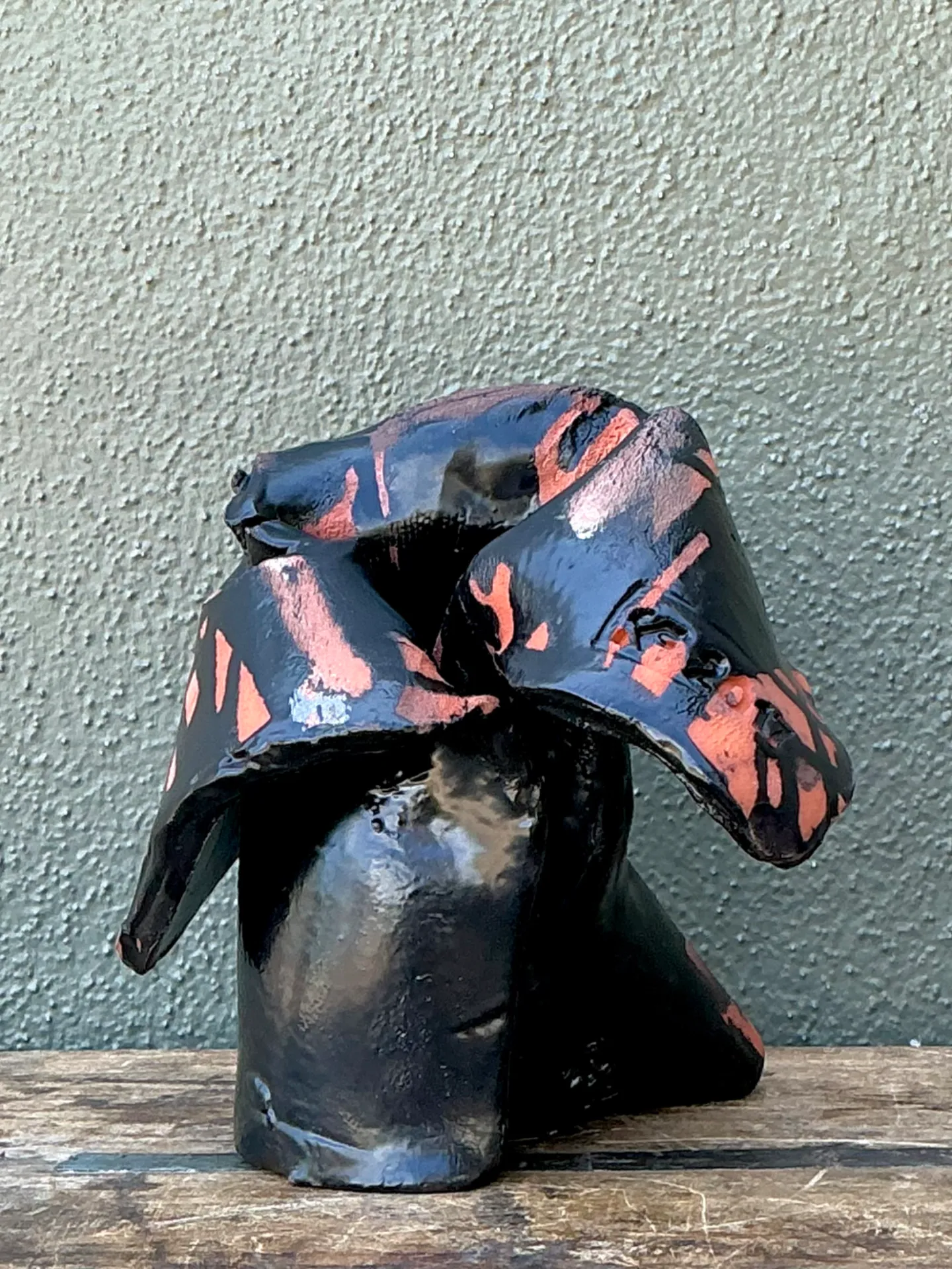 Vintage Ceramic Abstract Sculpture — additional photo 4