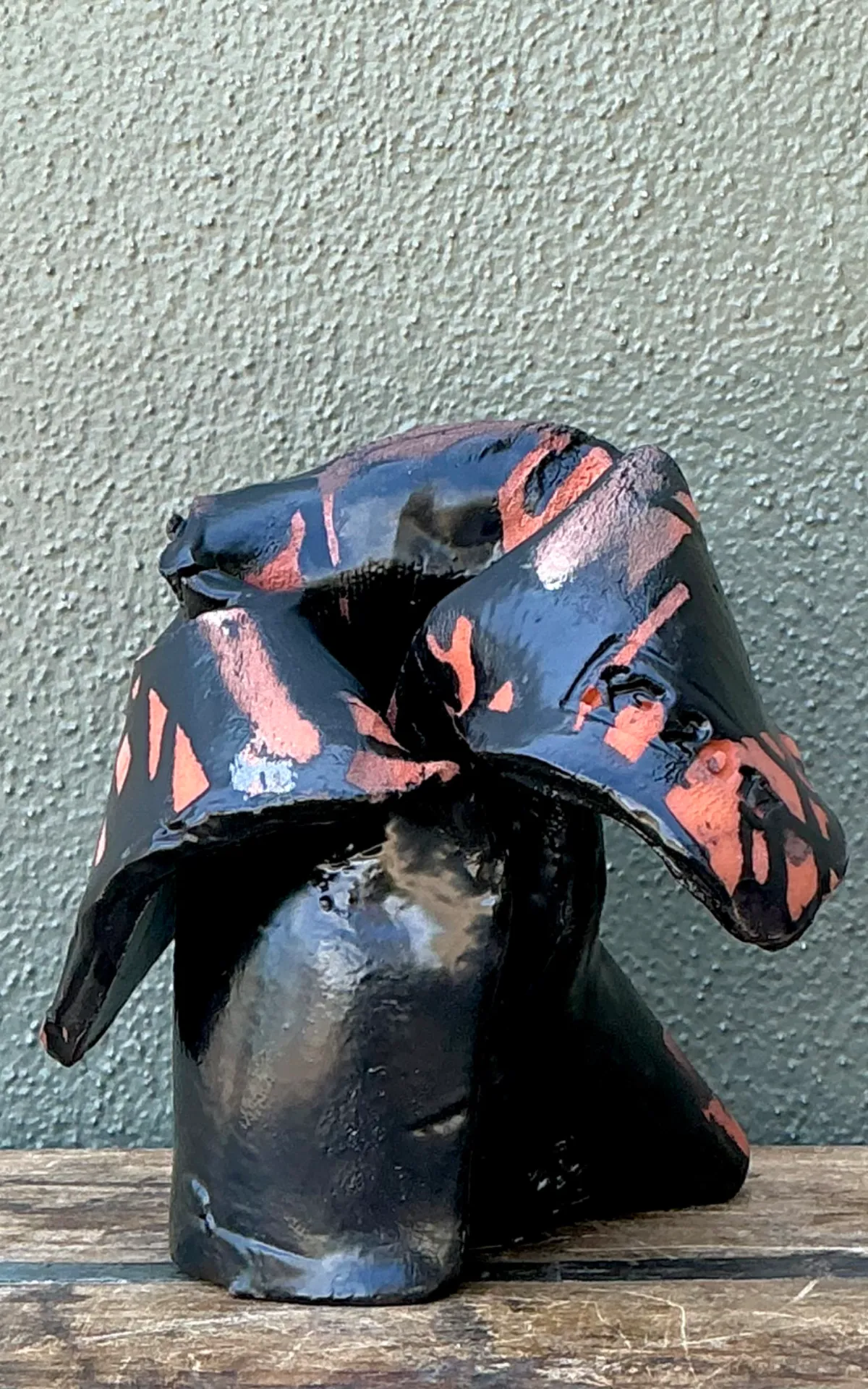 Vintage Ceramic Abstract Sculpture — additional photo 4