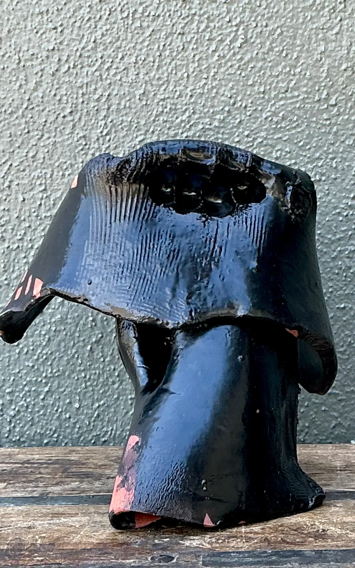 Vintage Ceramic Abstract Sculpture — additional photo 1