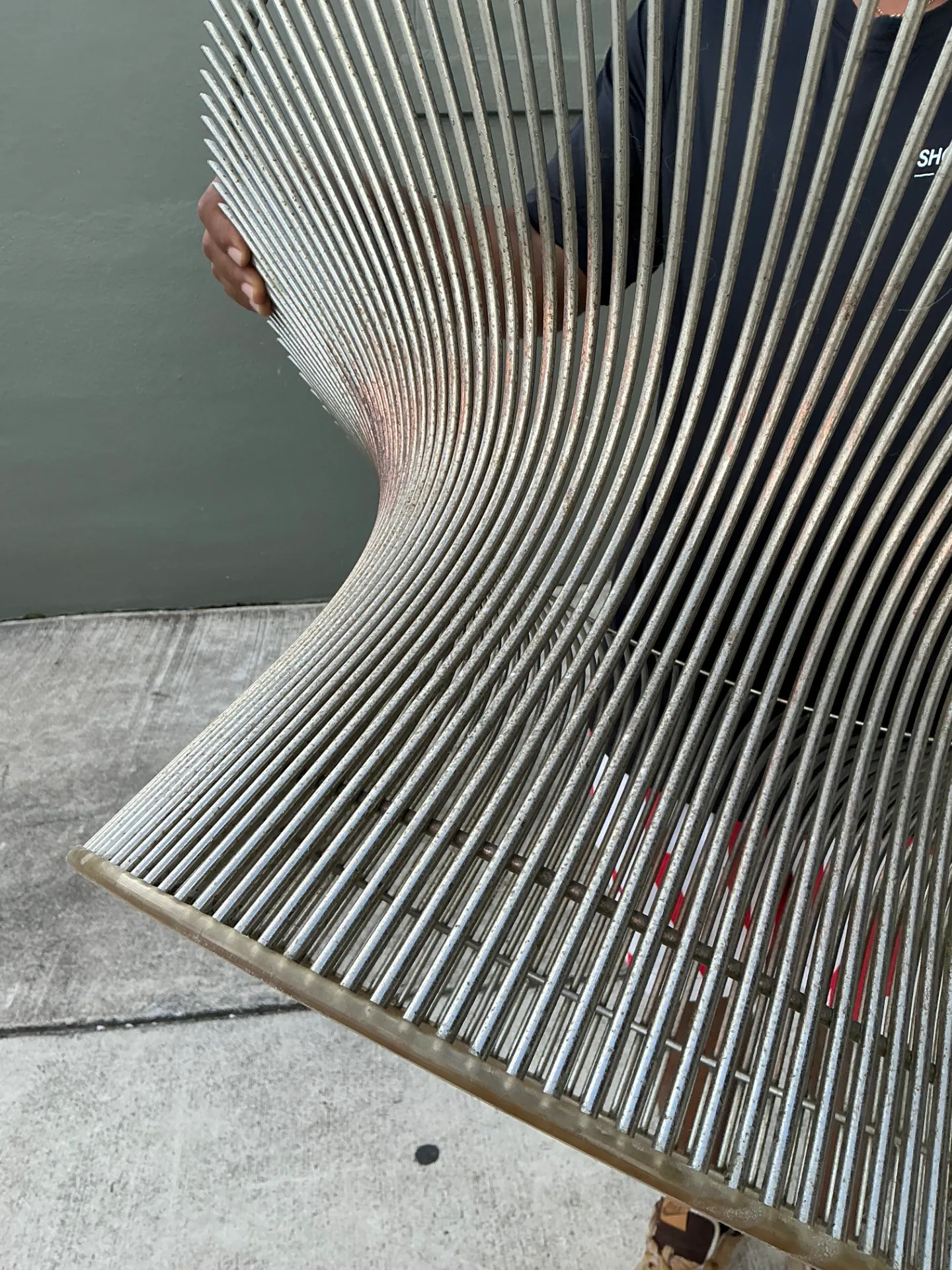 Warren Platner Glass and Steel Coffee Table — additional photo 5