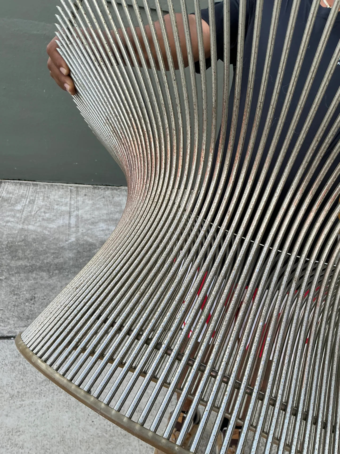 Warren Platner Glass and Steel Coffee Table — additional photo 8