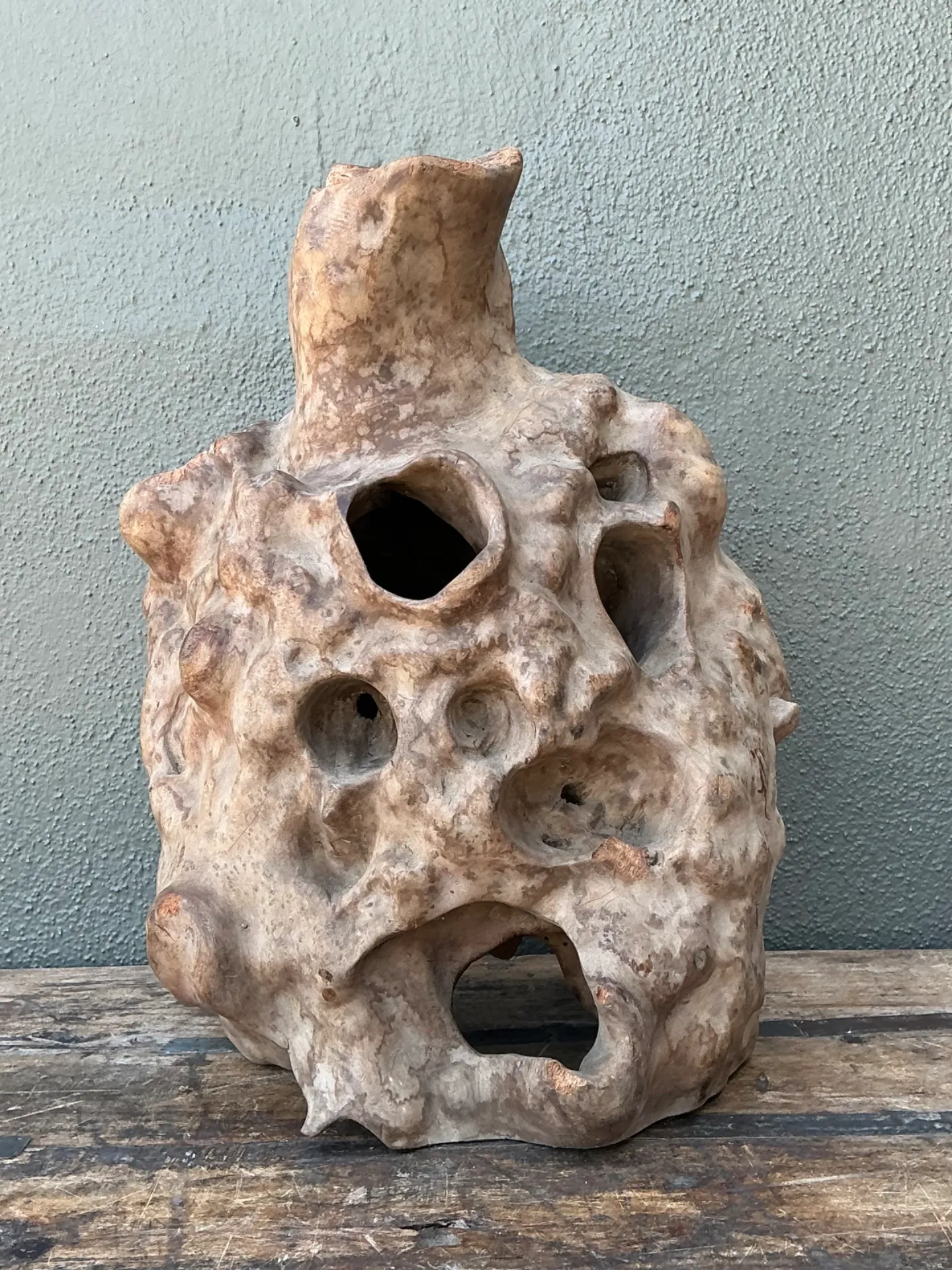 Vintage Organic Wood Knot Sculpture — additional photo 2