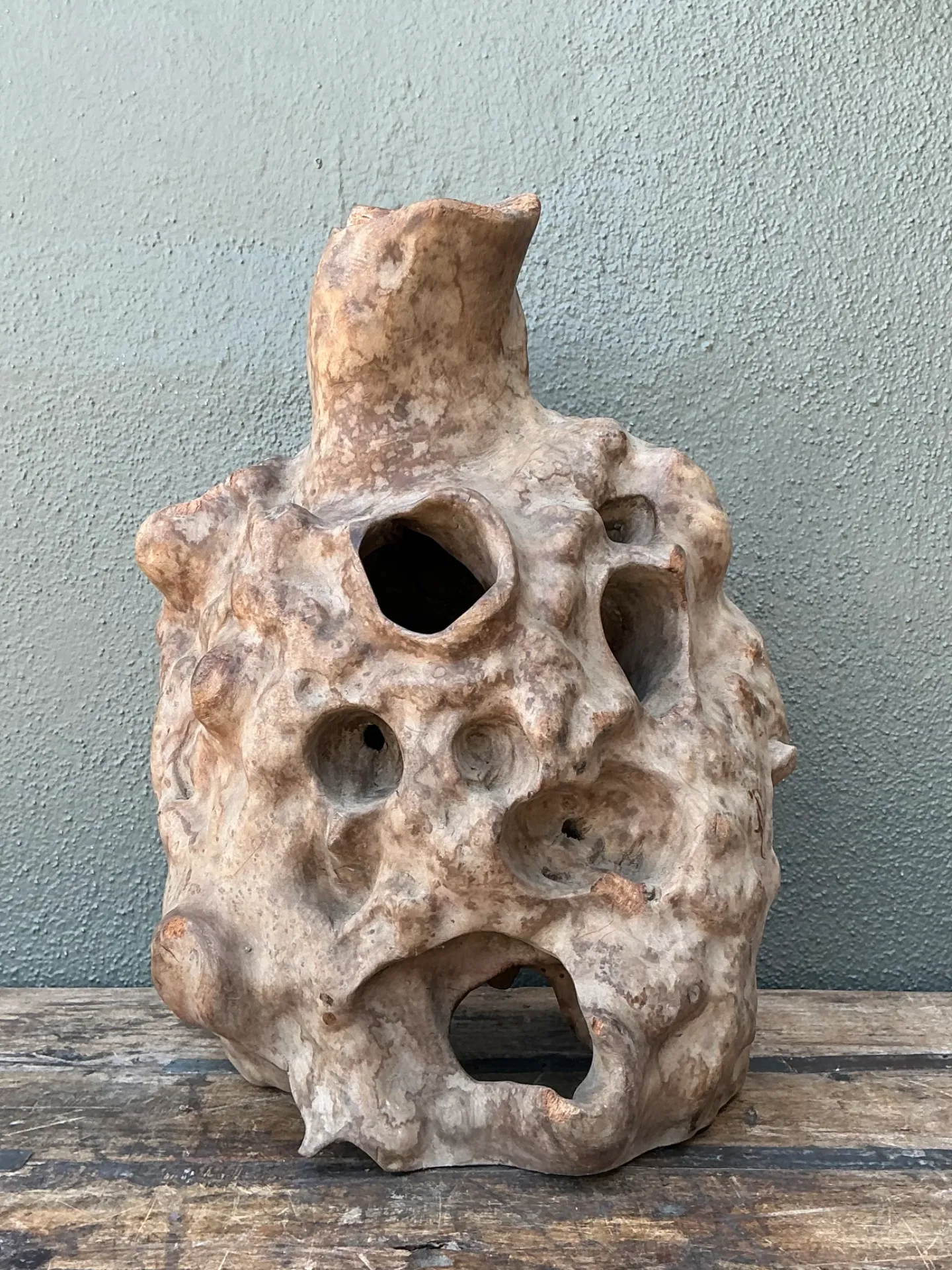 Vintage Organic Wood Knot Sculpture — additional photo 3