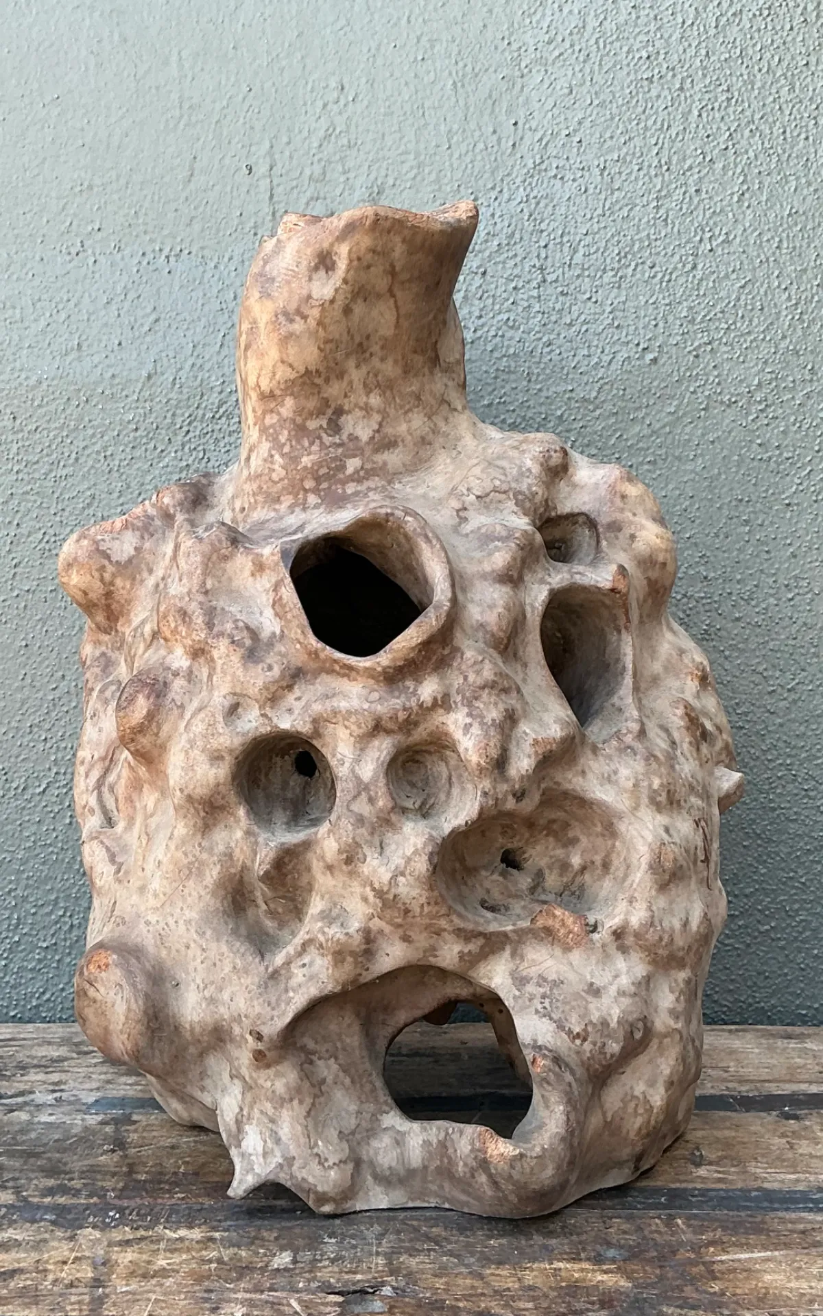 Vintage Organic Wood Knot Sculpture — additional photo 3