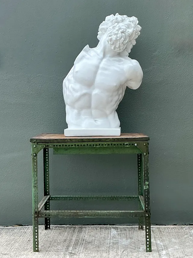 Vintage Classical Ceramic Bust Sculpture Of Laocoön — additional photo 1