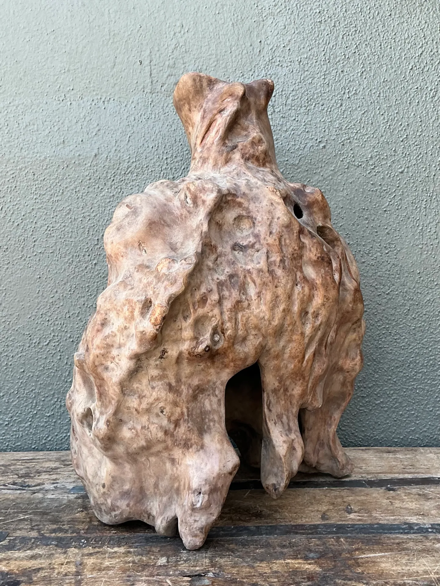 Vintage Organic Wood Knot Sculpture — additional photo 4