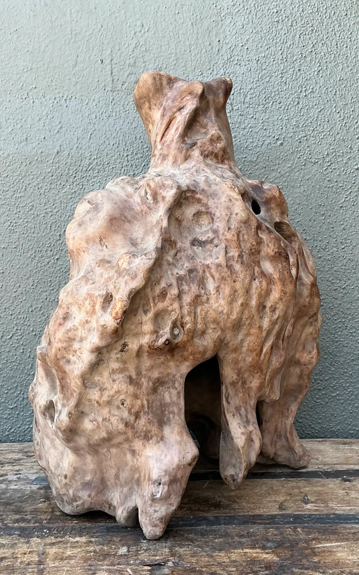 Vintage Organic Wood Knot Sculpture — additional photo 4
