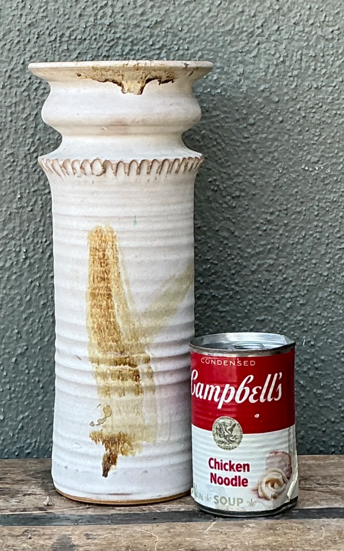Vintage Handcrafted Ceramic Vase — additional photo 6