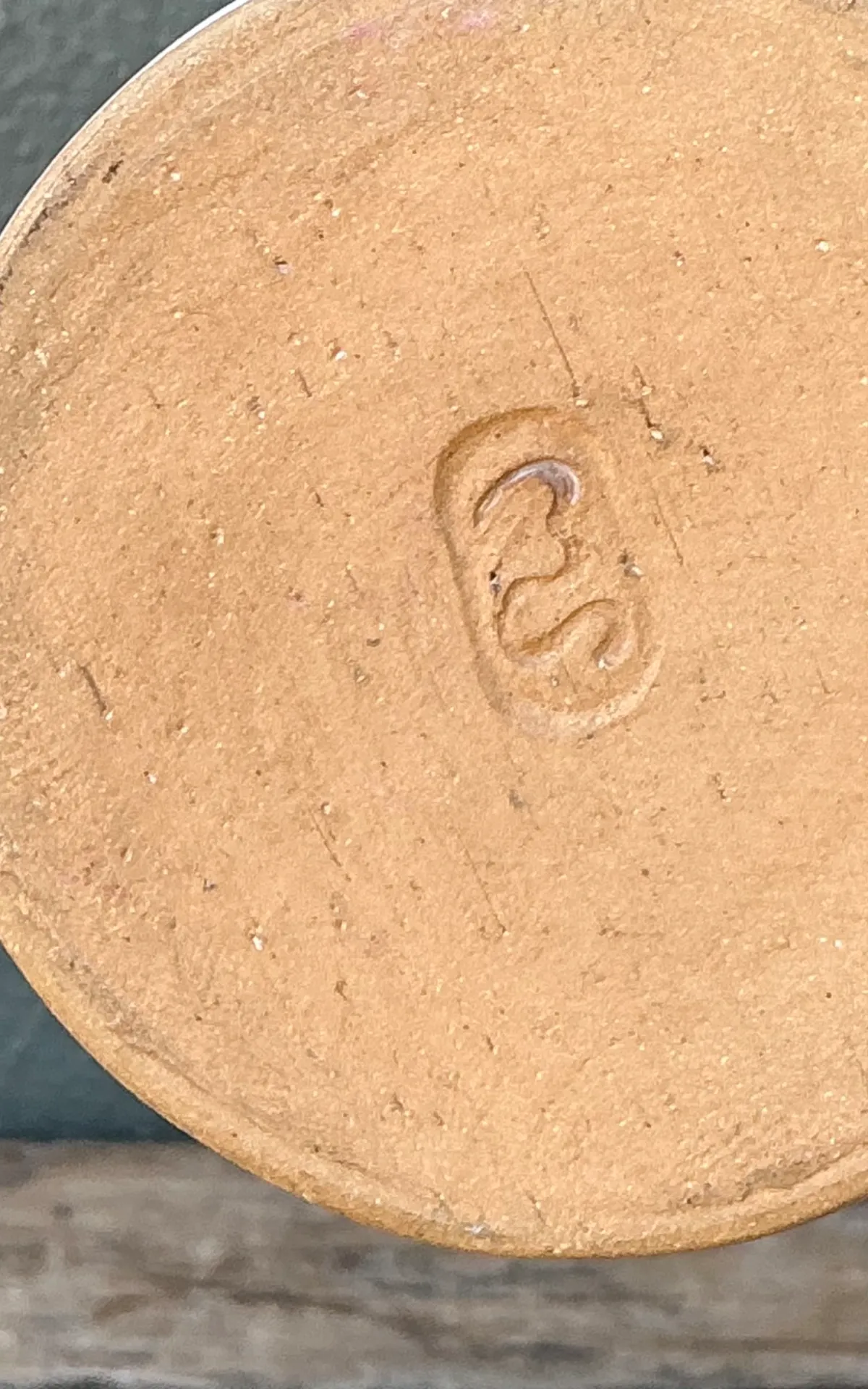 Vintage Handcrafted Ceramic Vase — additional photo 5
