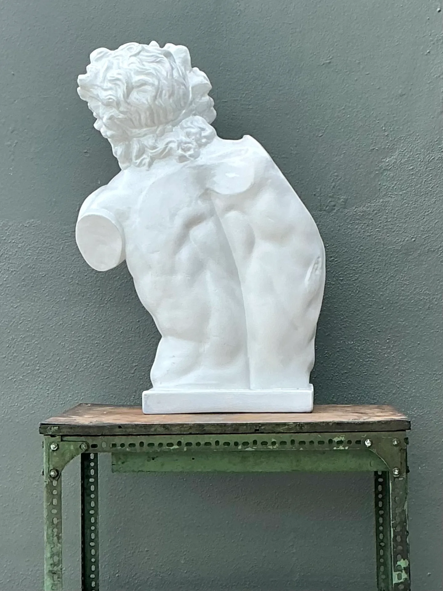 Vintage Classical Ceramic Bust Sculpture Of Laocoön — additional photo 2