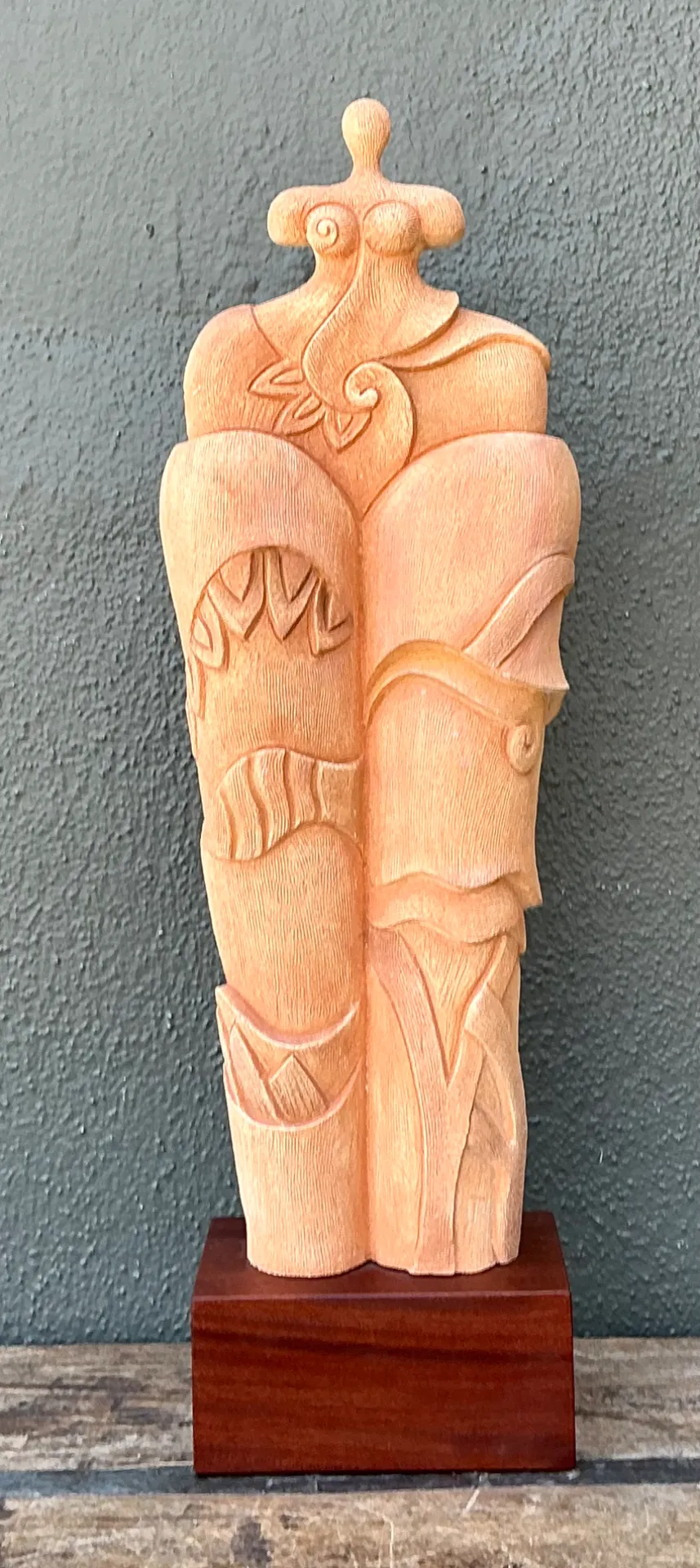 Vintage Ceramic Abstract Figurative Sculpture — additional photo 8