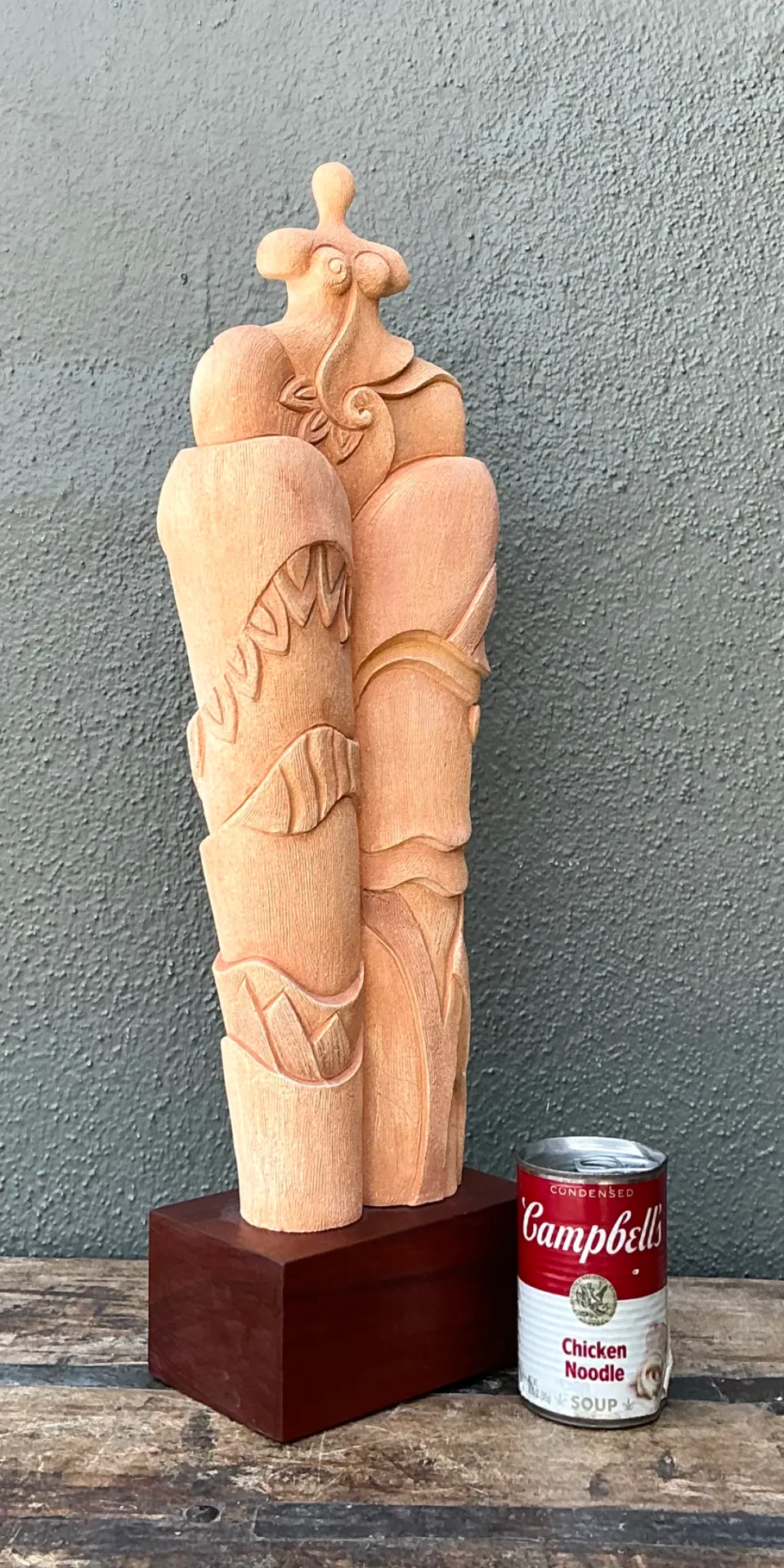 Vintage Ceramic Abstract Figurative Sculpture — additional photo 5