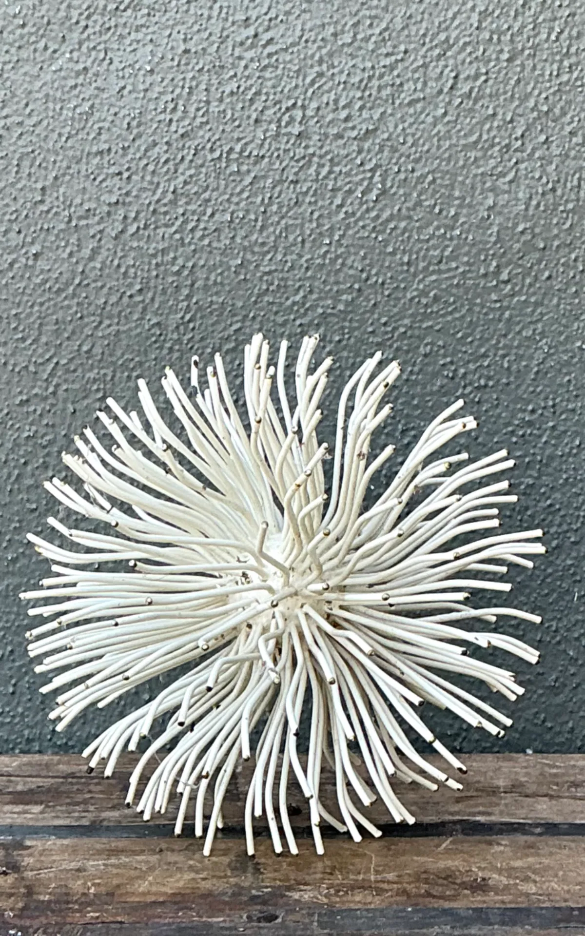 Vintage Metal Wire Form Sculptural Sphere — additional photo 8
