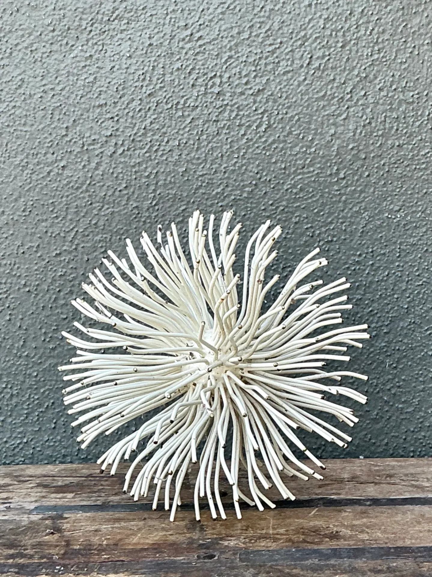 Vintage Metal Wire Form Sculptural Sphere — additional photo 2
