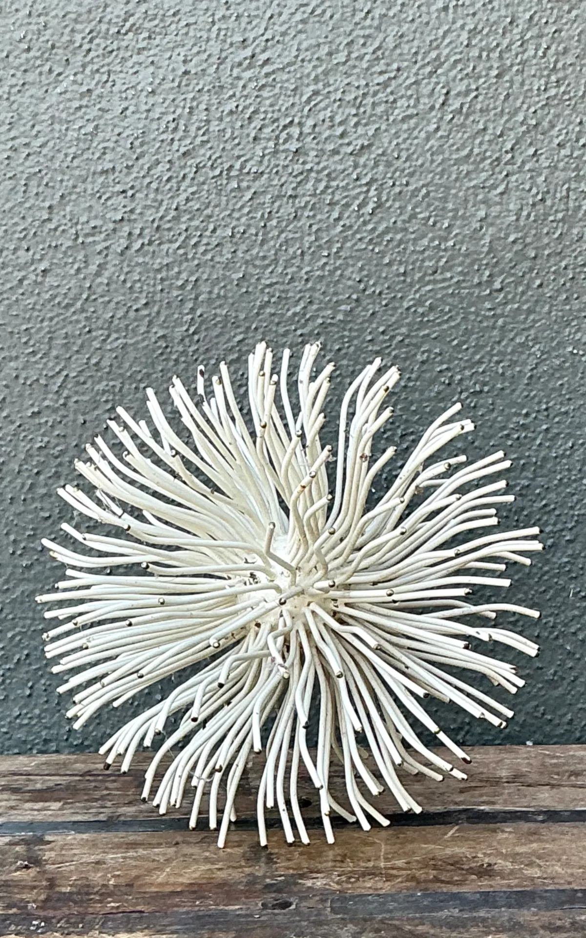 Vintage Metal Wire Form Sculptural Sphere — additional photo 2