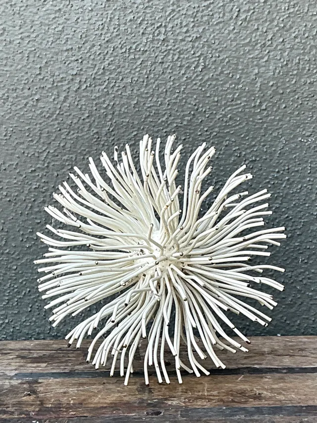 Vintage Metal Wire Form Sculptural Sphere — additional photo 5