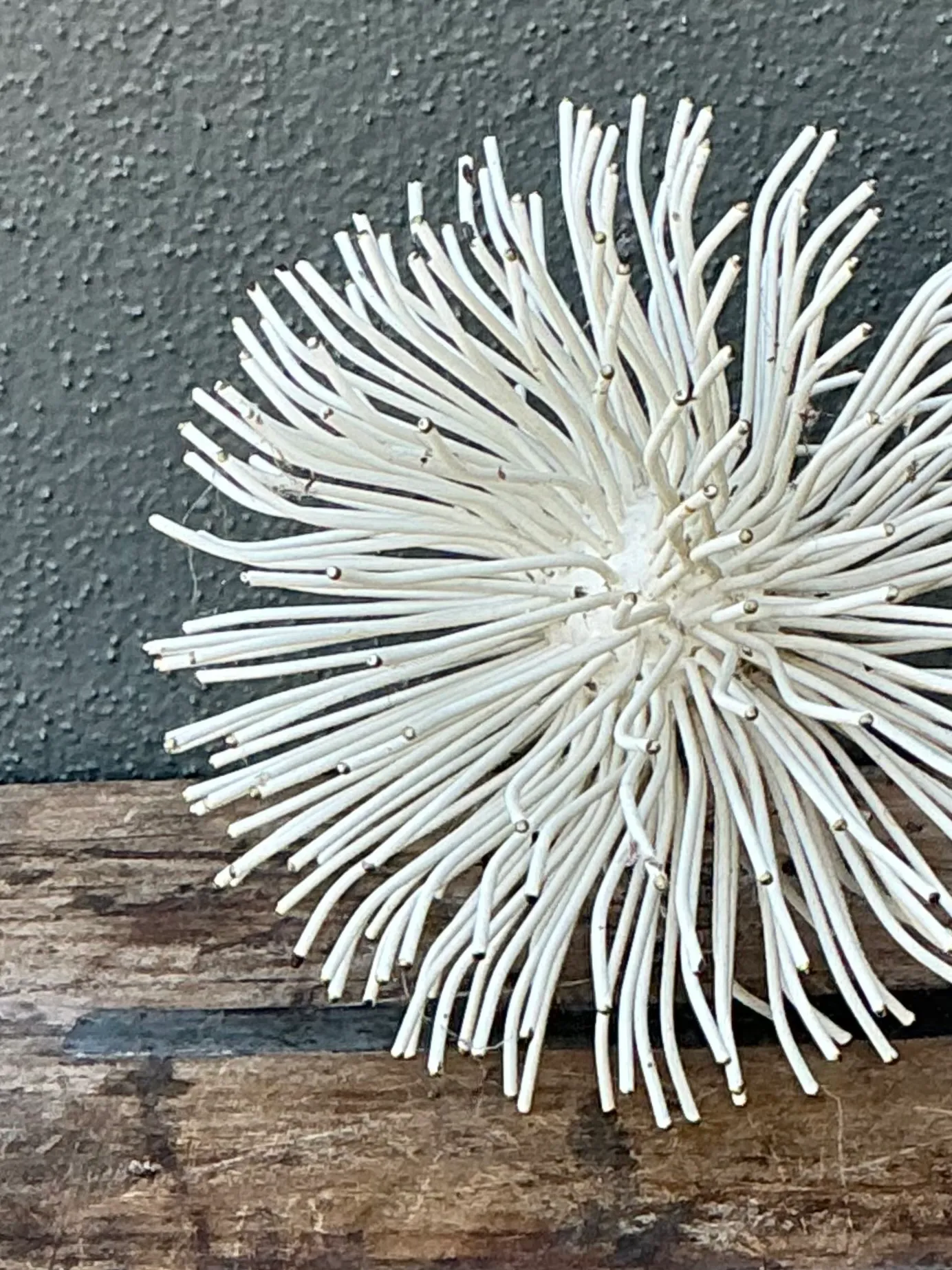 Vintage Metal Wire Form Sculptural Sphere — additional photo 7