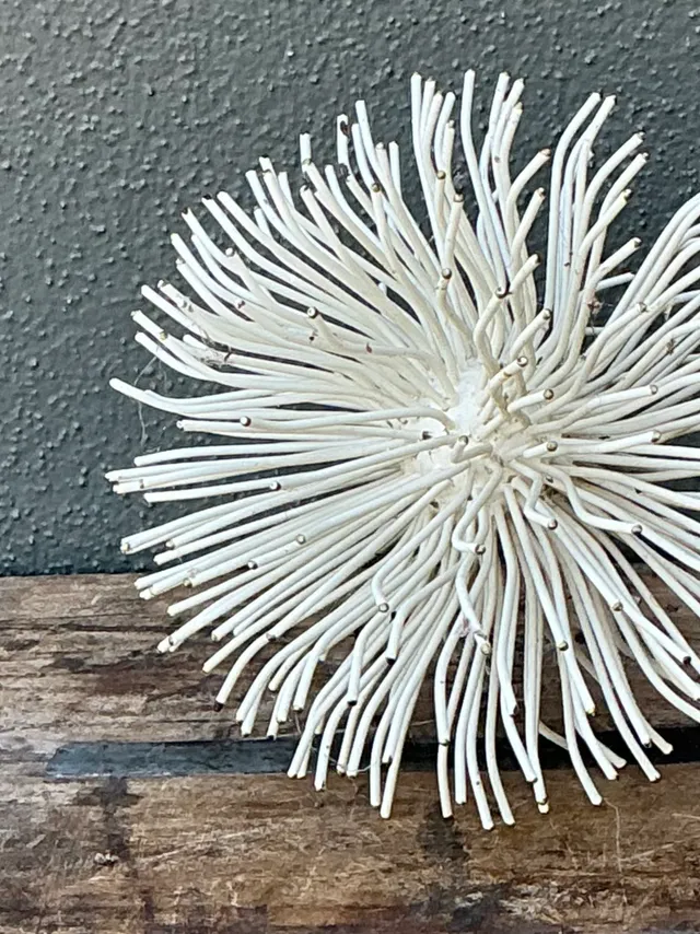 Vintage Metal Wire Form Sculptural Sphere — additional photo 7