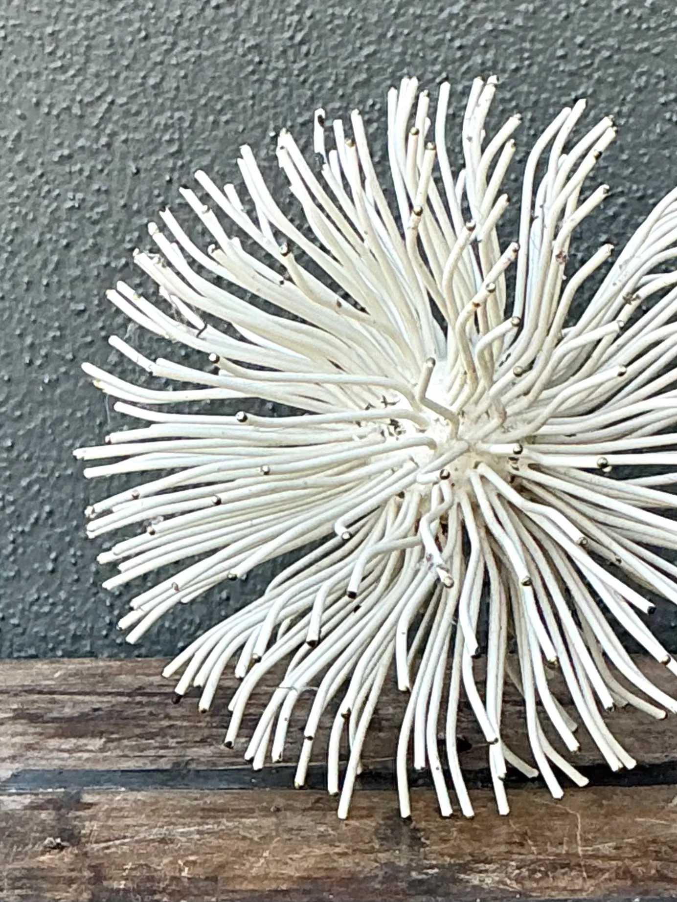 Vintage Metal Wire Form Sculptural Sphere — additional photo 3