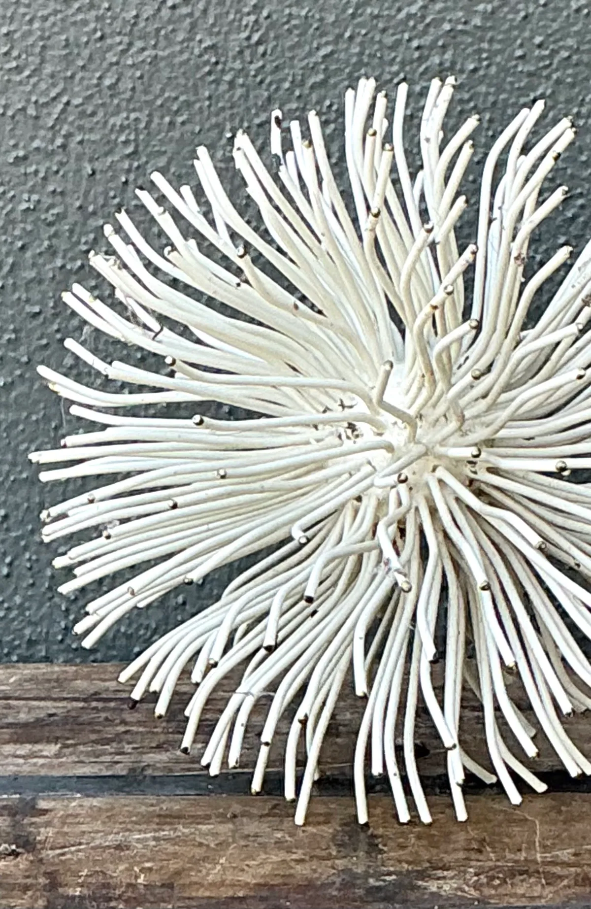 Vintage Metal Wire Form Sculptural Sphere — additional photo 3
