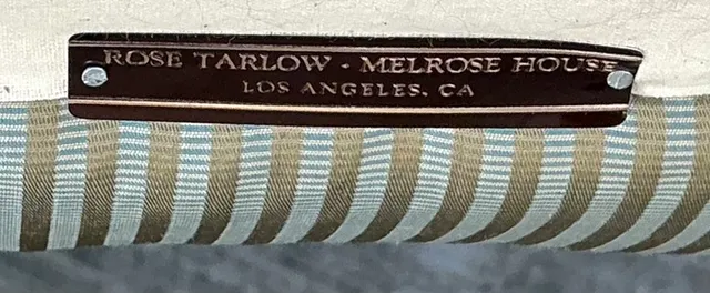Vintage Rose Tarlow Melrose House “Sabre Leg” Lounge Chairs - A Pair — additional photo 8