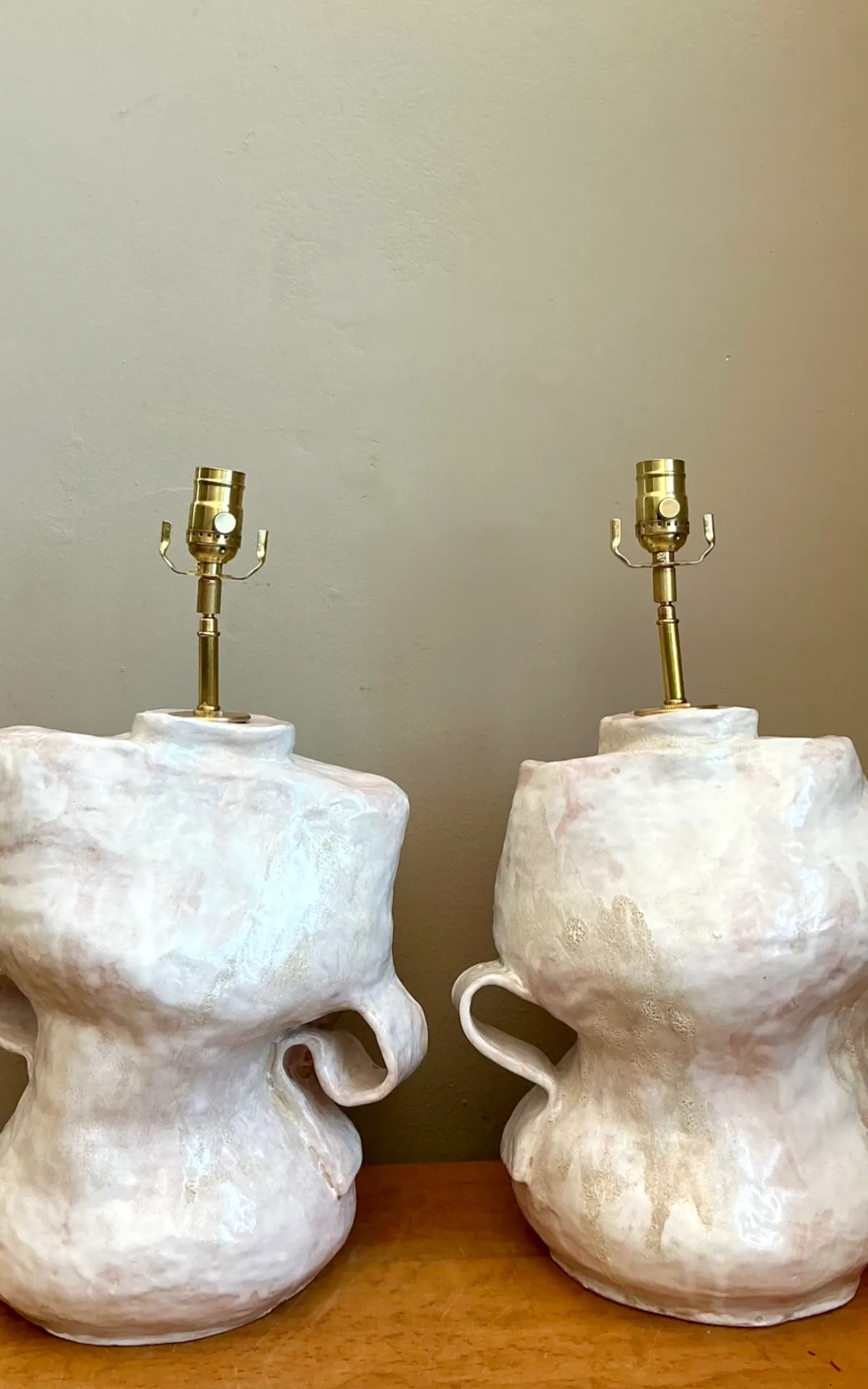 Vintage Sculptural Ceramic Table Lamps — additional photo 5