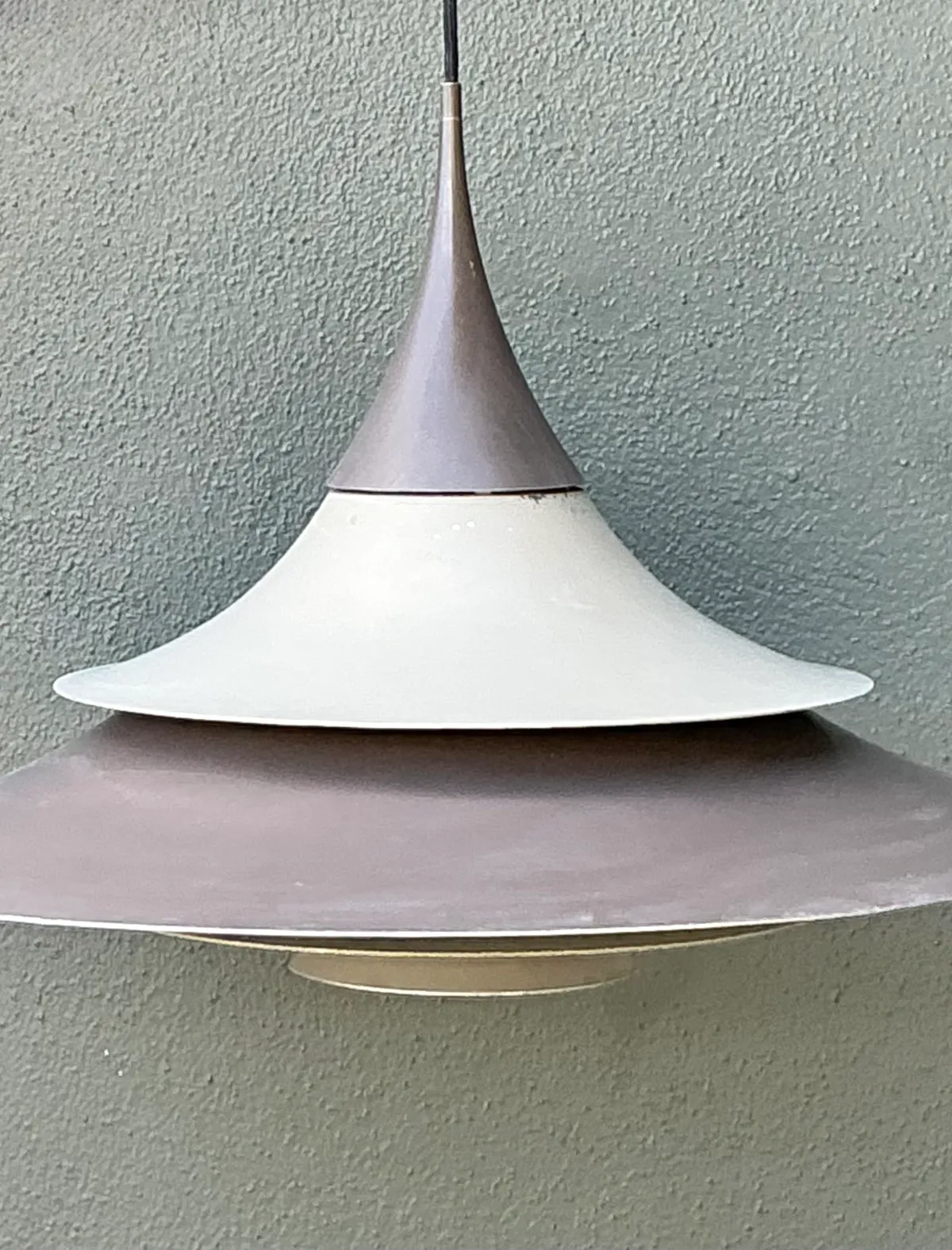 Vintage Scandinavian Tiered Pendant Lamp — additional photo 5