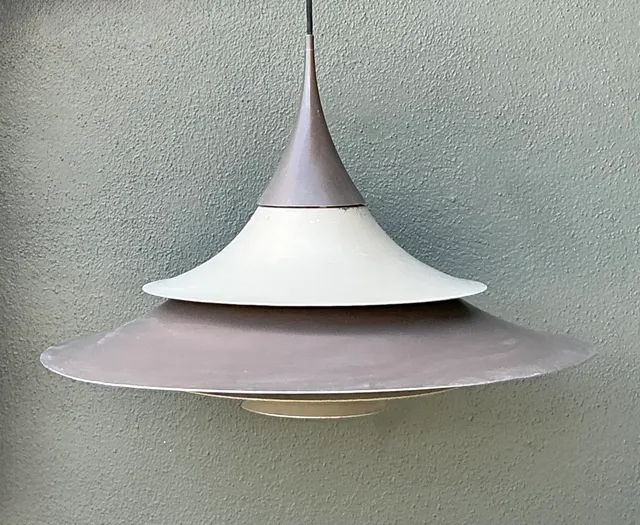 Vintage Scandinavian Tiered Pendant Lamp — additional photo 5