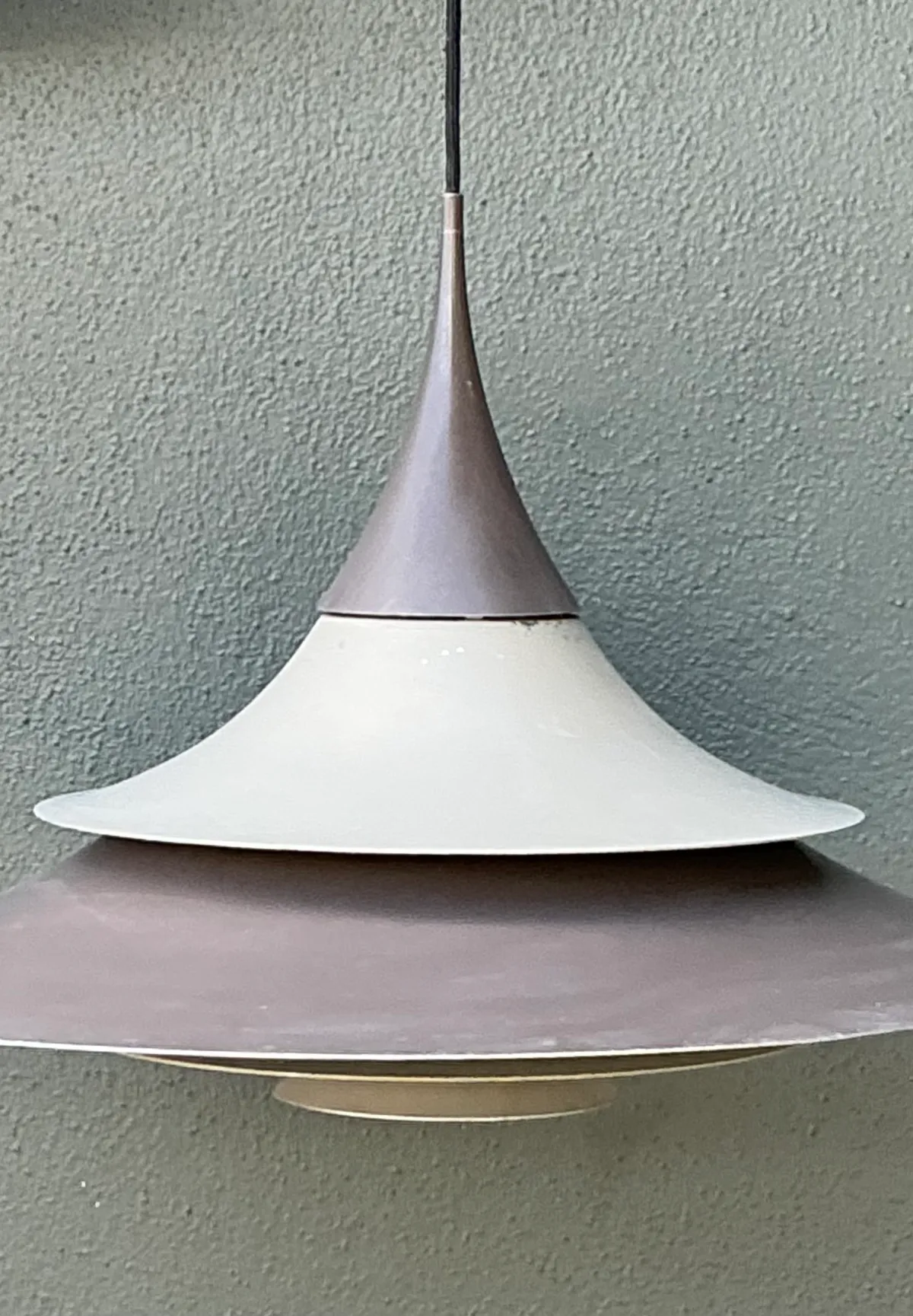Vintage Scandinavian Tiered Pendant Lamp — additional photo 6