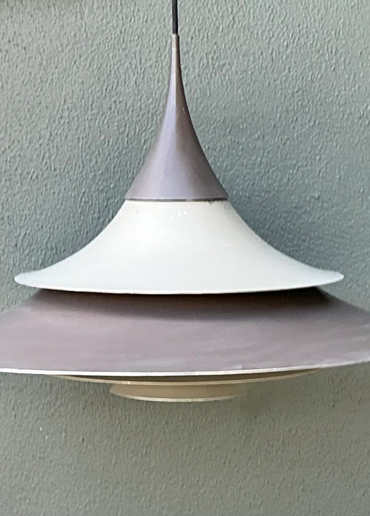 Vintage Scandinavian Tiered Pendant Lamp — additional photo 3