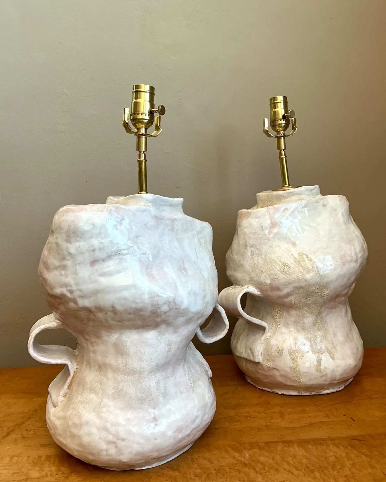 Vintage Sculptural Ceramic Table Lamps — additional photo 7