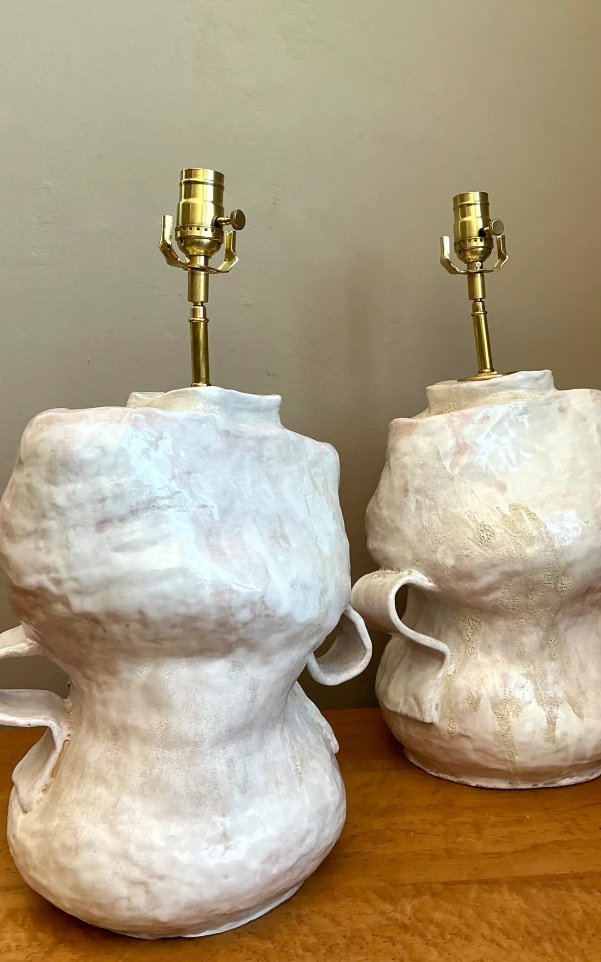 Vintage Sculptural Ceramic Table Lamps — additional photo 7
